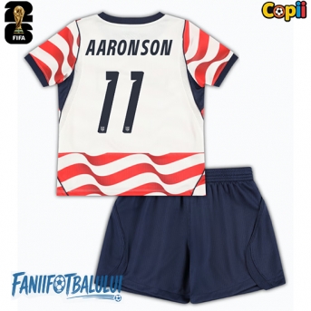 Statele Unite Brenden Aaronson #11 Echipament de Fotbal Replică Mondial 2026 Copii Acasa (+ Șorturi)